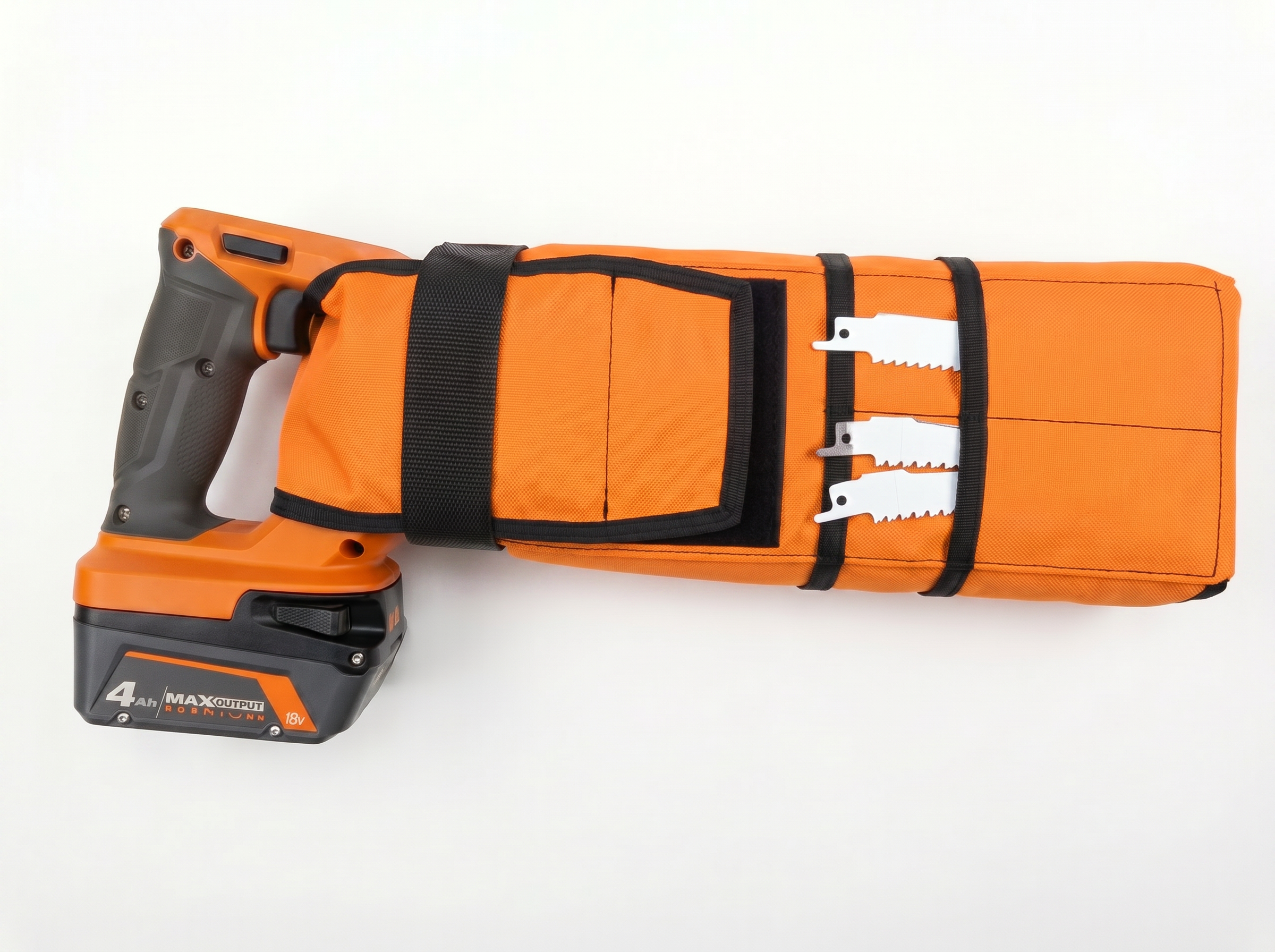 Sawzall Pro Holster — Heavy‑Duty Padded Reciprocating Tool Carrier (12V–18V Compatible)