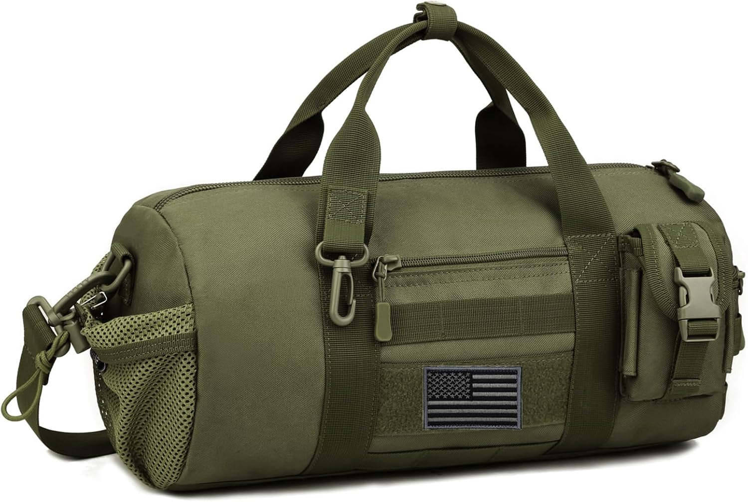 Small Tactical Duffle Bag Men Gym Pack Military Molle Shoulder Bags Shoes Storage Sports Handbag with Patch