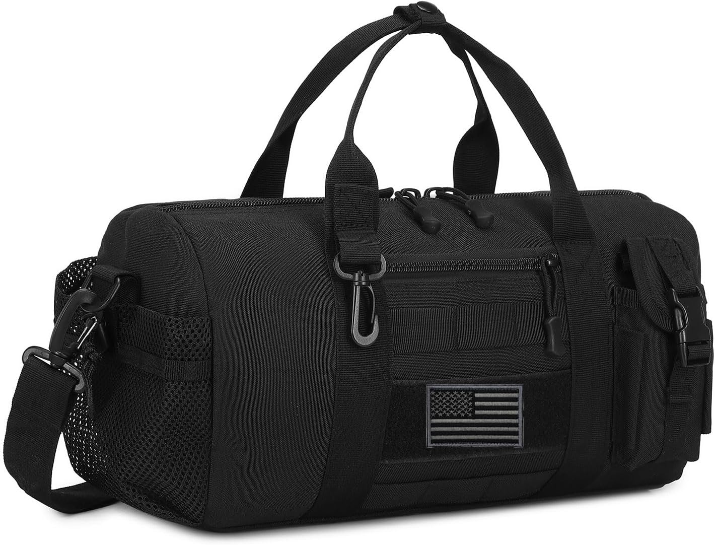 Small Tactical Duffle Bag Men Gym Pack Military Molle Shoulder Bags Shoes Storage Sports Handbag with Patch