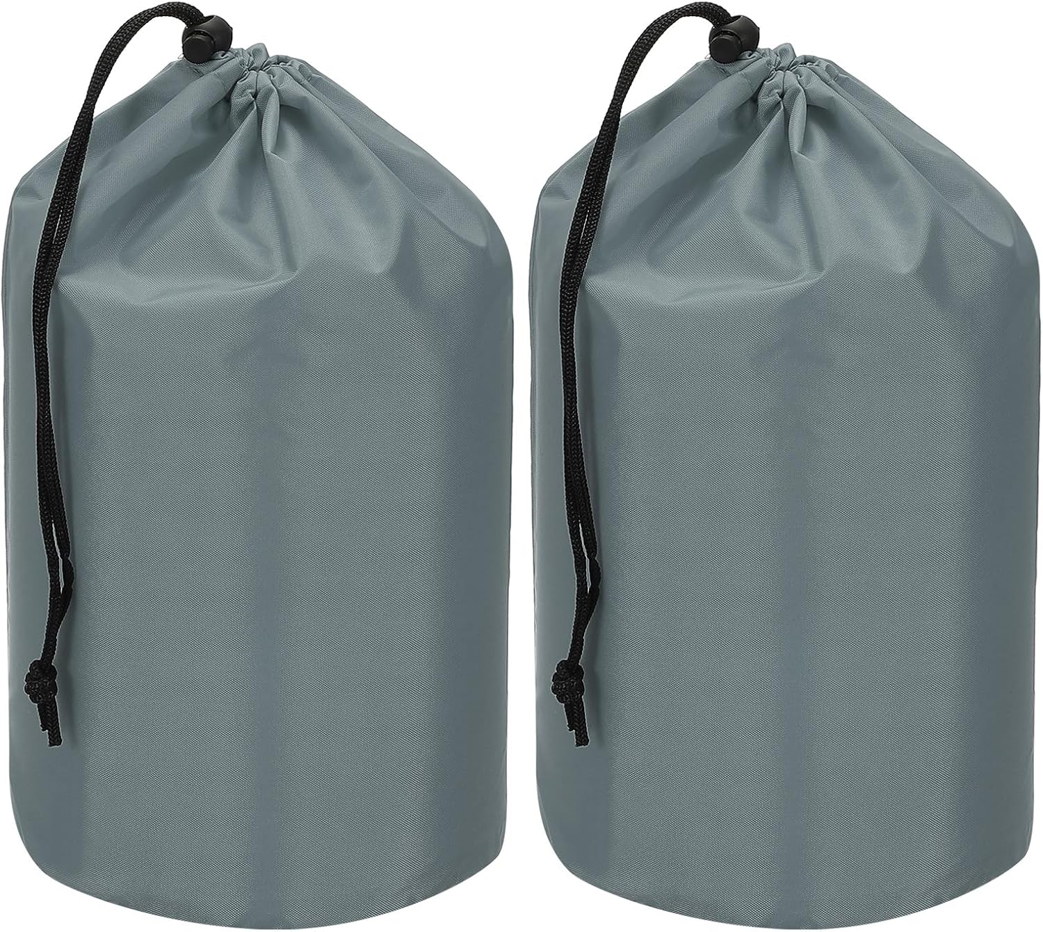 Stuff Sack, Waterproof Outdoor Storage Sack Portable Drawstring Dust Flap Bag Lightweight Sleeping Bag for Camping Hiking Travel