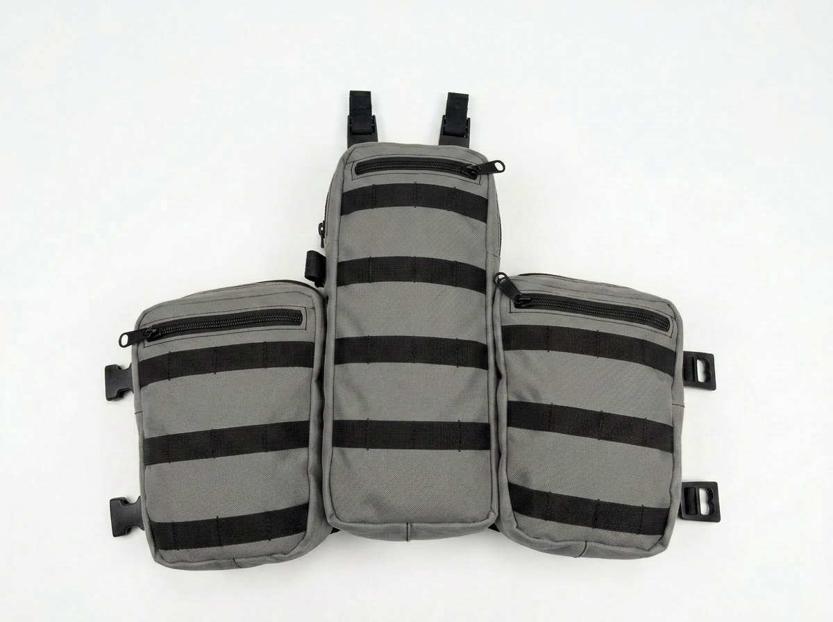 Elite 2Tactical Rescue Cargo Leg Holster System — Dual Drop‑Leg Modular Pockets with MOLLE & Harness Attachment