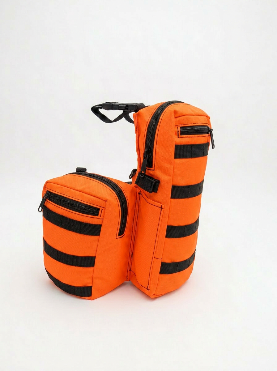 Elite 2Tactical Rescue Cargo Leg Holster System — Dual Drop‑Leg Modular Pockets with MOLLE & Harness Attachment