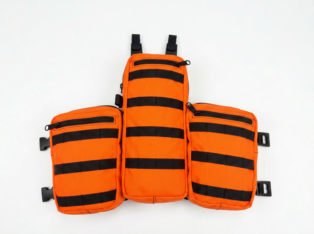 Elite 2Tactical Rescue Cargo Leg Holster System — Dual Drop‑Leg Modular Pockets with MOLLE & Harness Attachment