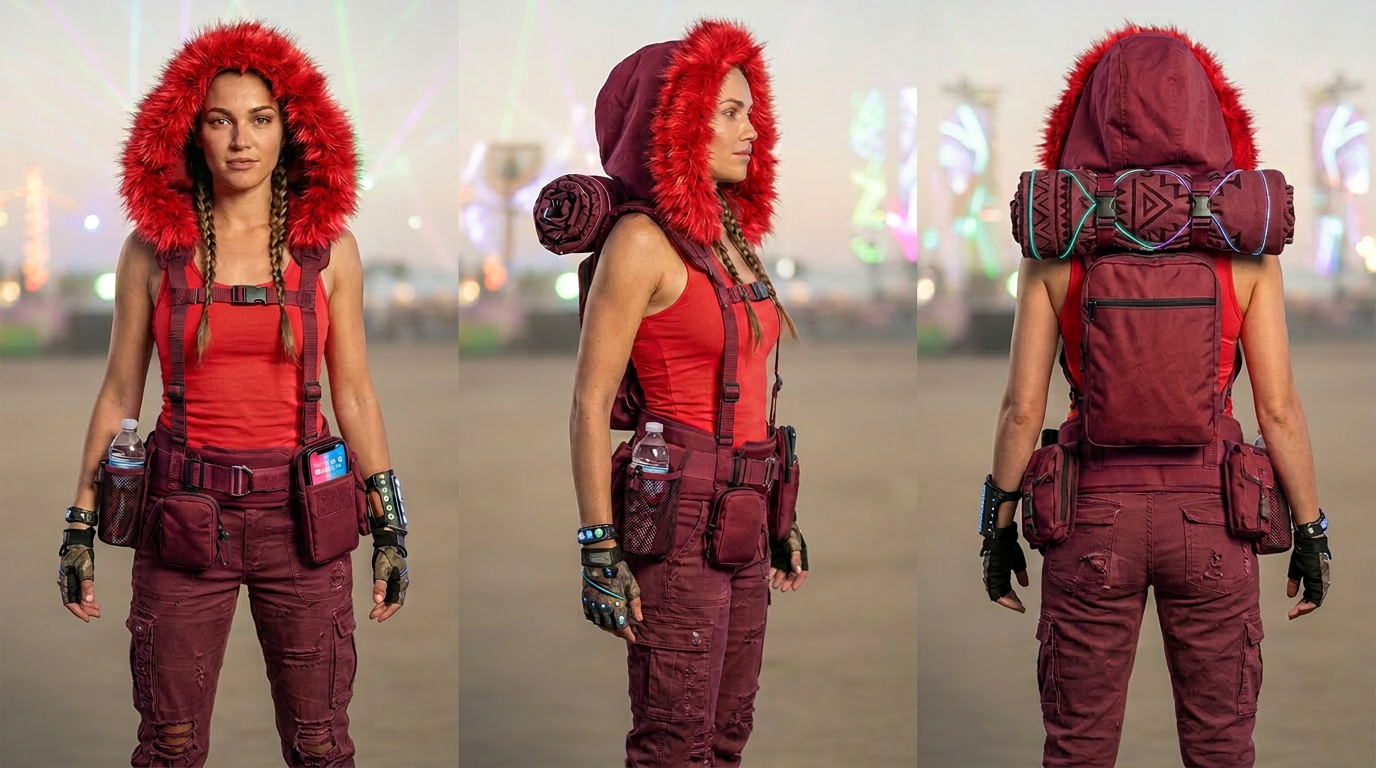 The Ravin Load‑Bearing Backbrace Harness combines a heavy‑duty padded back brace belt with a fully integrated H‑harness suspender system