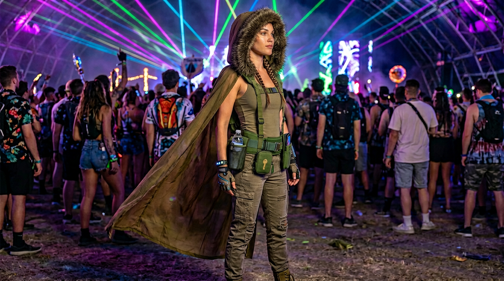 The Ravin Load‑Bearing Backbrace Harness combines a heavy‑duty padded back brace belt with a fully integrated H‑harness suspender system