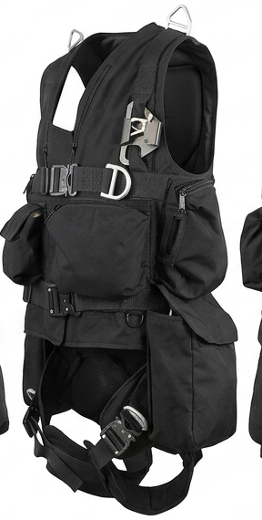 Titan Tactical Rescue Vest Harness — Multiple Rope Deployment System