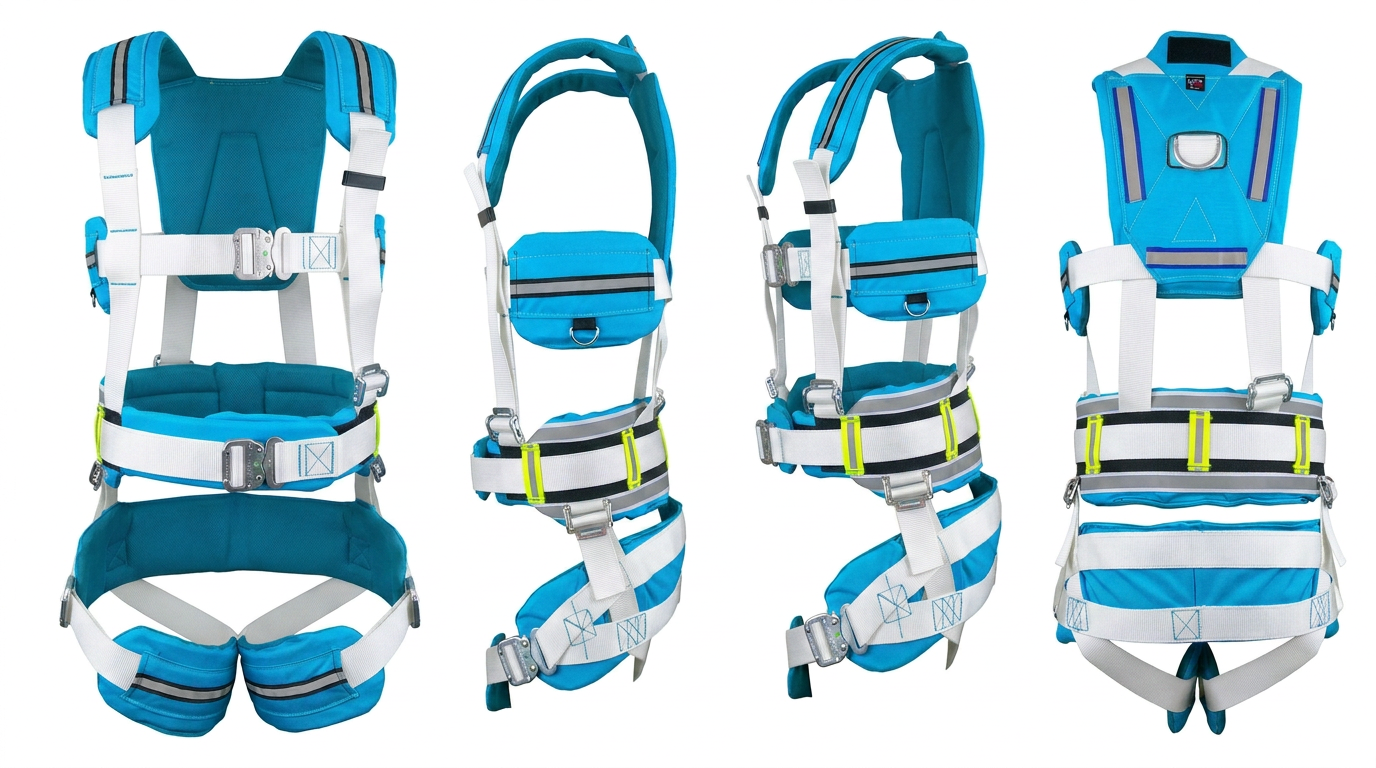 TitanCore 10K Load-Bearing Safety Kinetic Harness