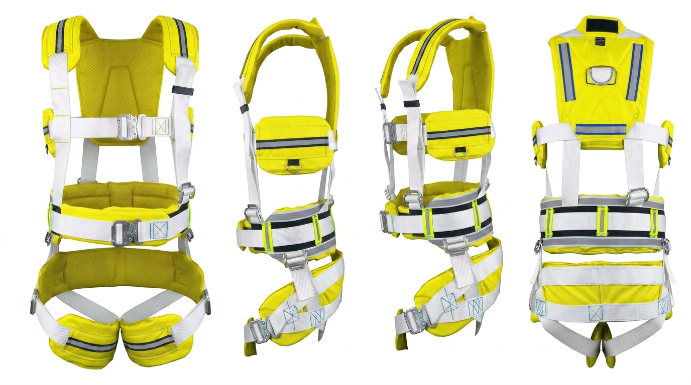 TitanCore 10K Load-Bearing Safety Kinetic Harness