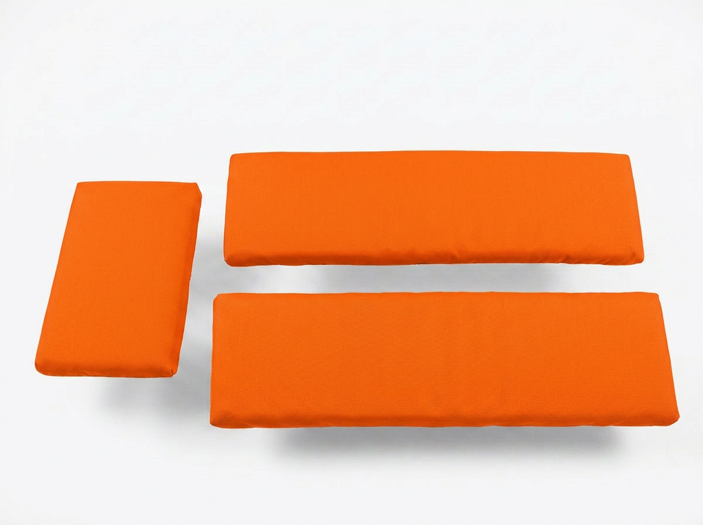 Universal Cordura Boat & Canoe Seat Pad Set — 3‑Piece Heavy‑Duty Cushions with 2” Foam & Adjustable Straps