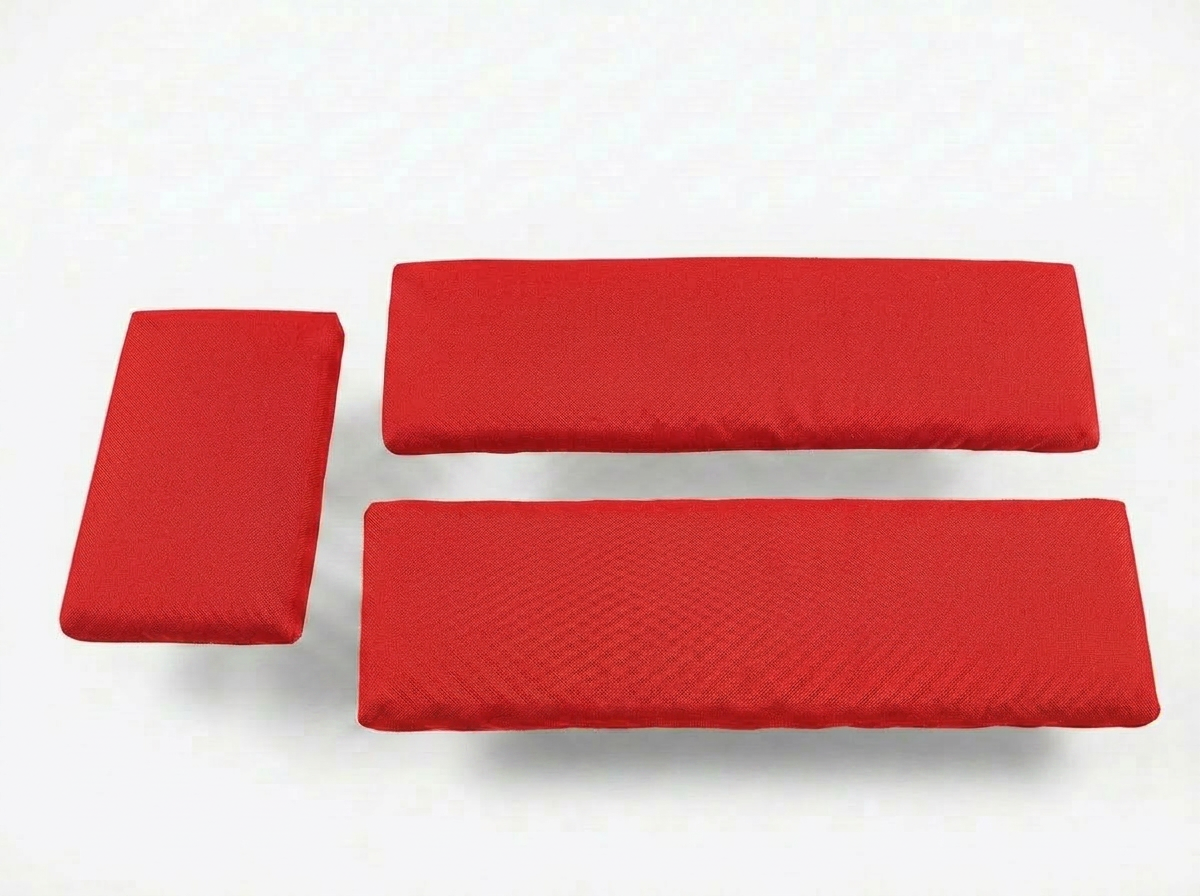 Universal Cordura Boat & Canoe Seat Pad Set — 3‑Piece Heavy‑Duty Cushions with 2” Foam & Adjustable Straps