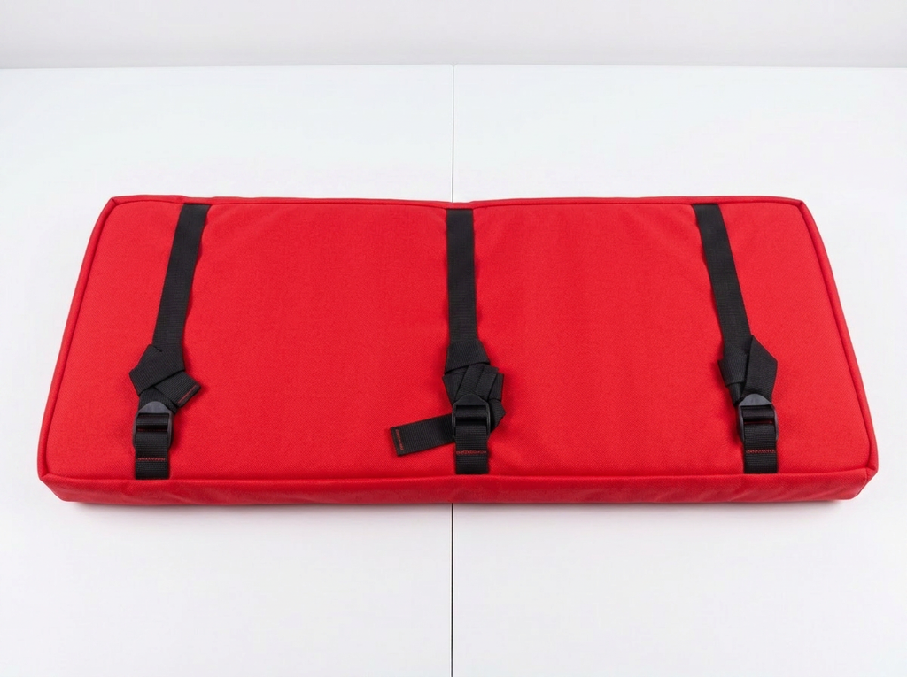 Universal Cordura Boat & Canoe Seat Pad Set — 3‑Piece Heavy‑Duty Cushions with 2” Foam & Adjustable Straps