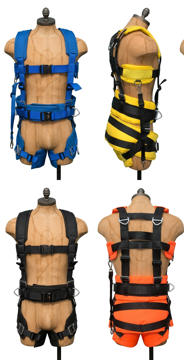 WillHammer™ H‑Style Load‑Bearing Safety Harness