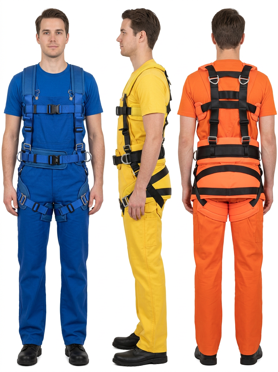 WillHammer™ H‑Style Load‑Bearing Safety Harness