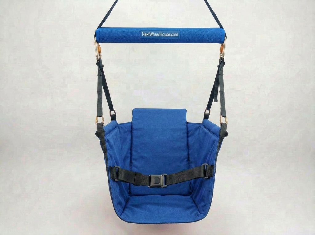 Zipline Harness & Aerial Triple Spreader Bar Swing Harness System- Surround Seat