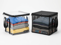 ZipperCube™ Heavy‑Duty 14" Storage Cube — Clear PVC or Mesh, USA‑Made