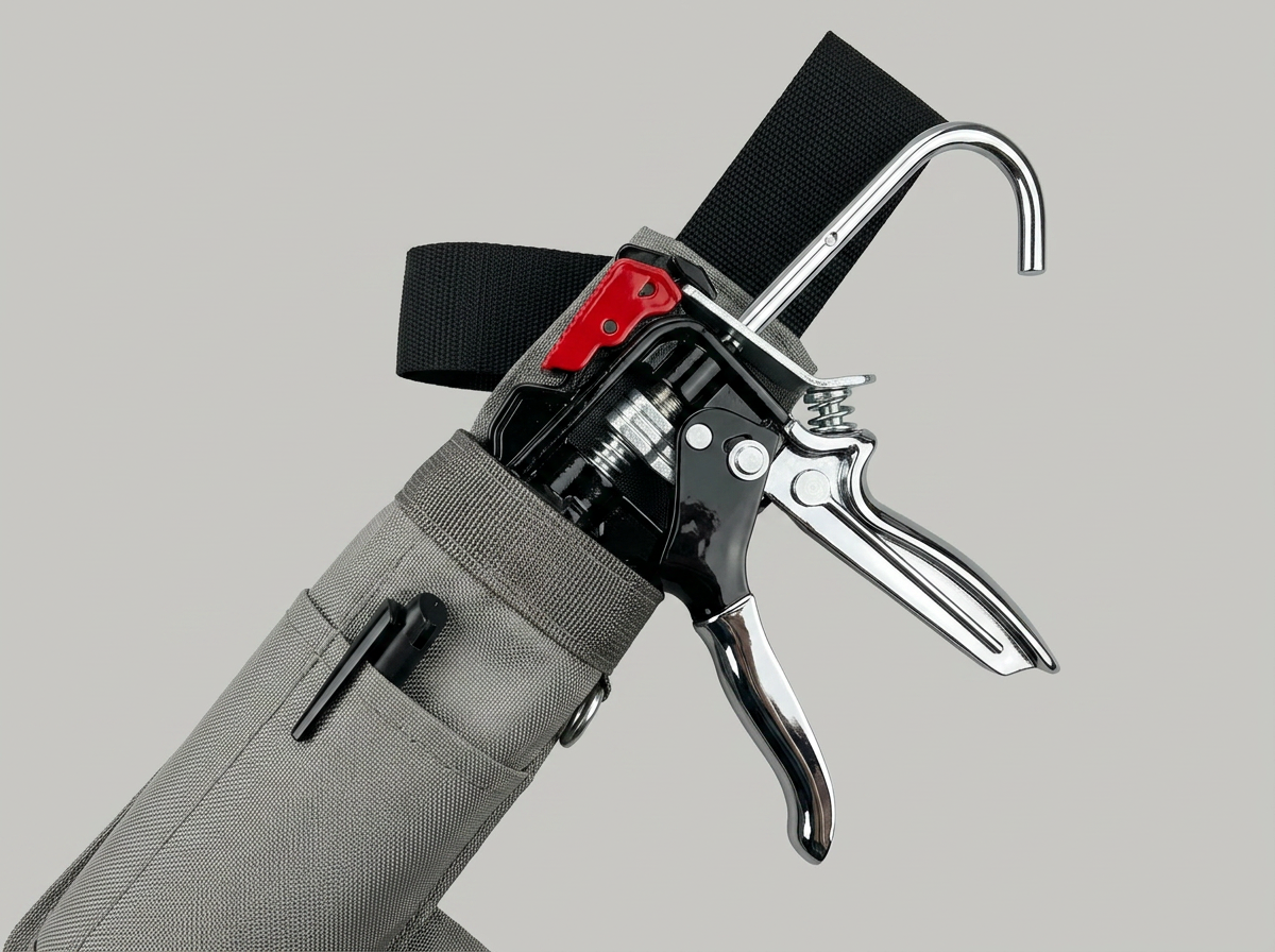 “Quick‑Draw” Caulk Gun Holster