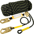 Horizontal Lifeline with Shock Absorber and Snap Hooks -HHL - Roofers Safety Harness Fall Protection